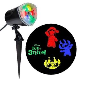 NIB. Disney Lilo & Stitch Festive Light Projector